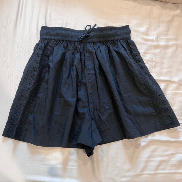 Madewell embroidered pull-on cover up shorts - Picture 4 of 5